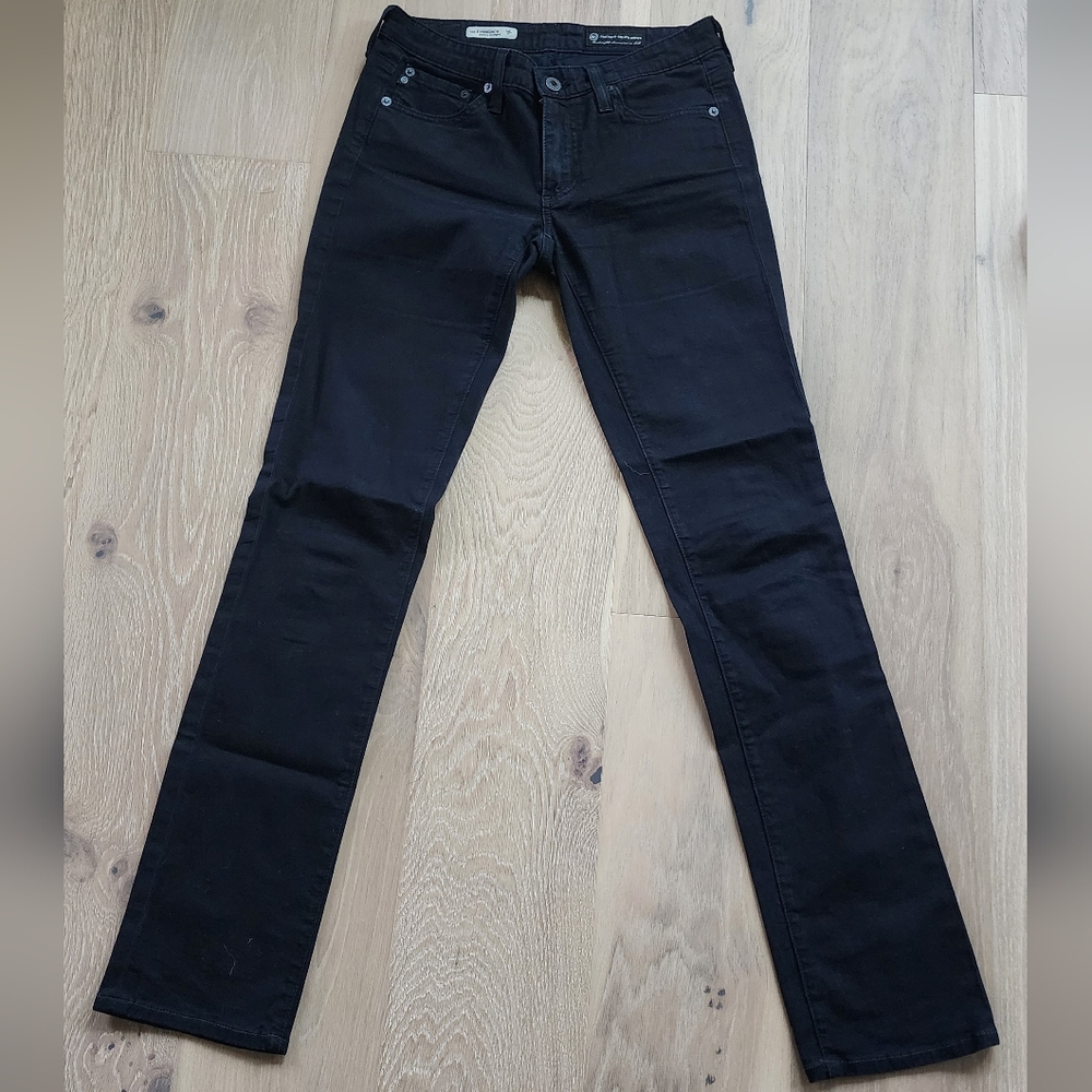 Ag Adriano Goldschmied Women's Black Skinny Jeans Size 26